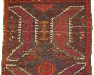 Konya Yastik. Circa late 19th. century. Size: 22" x 40" - 57 cm x 102 cm.                 