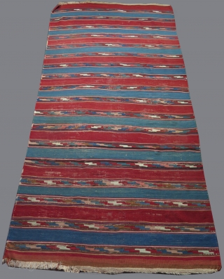 Shahsevan kilim. Size; Approx. 150 cm x 300 cm - 5 ft by 10 ft.                  