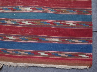 Shahsevan kilim. Size; Approx. 150 cm x 300 cm - 5 ft by 10 ft.                  