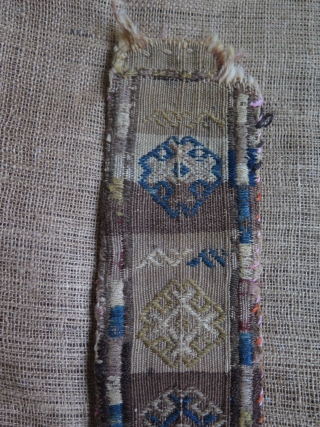 Shahsevan scissors bag. Size: 4.7" x 20" - 12 cm x 51 cm.                    