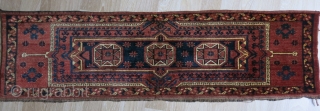 Turkmen Ersary torba, all wool natural colors and full pile. close up images show real colors. Circa 1900 - size : 60" X 17" - 152 cm X 43 cm   