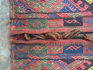 Old Persian saddle bag.                             
