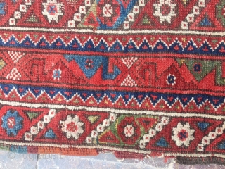  South-West Anatolian old Döşemealtı Rug.Size:130x260cm                           