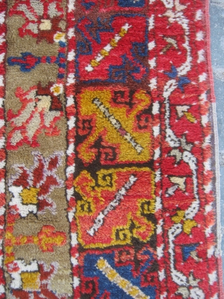 West Anatolian Daskırı Rug in good condition.The size 150x280cm.                        