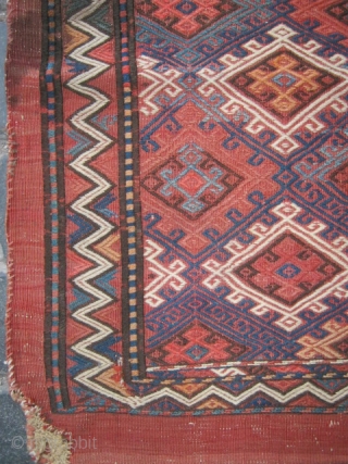 Side of Persian saddle bag.                            