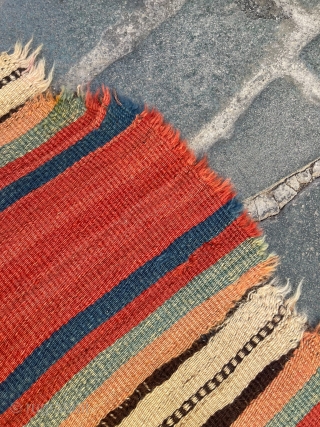 East Anatolian Stripe Kilim.                             