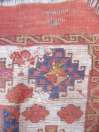 Central Anatolian Rug.Size:130x111cm                              