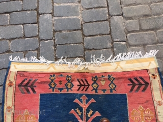 Avar Kilim 130x480cm.İt has some old repairs                          