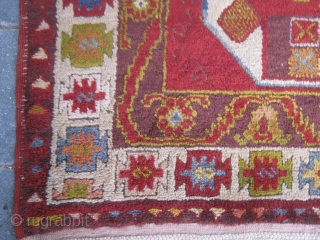Central Anatolian Runner.110x300cm.Original condition and full high pile.                         