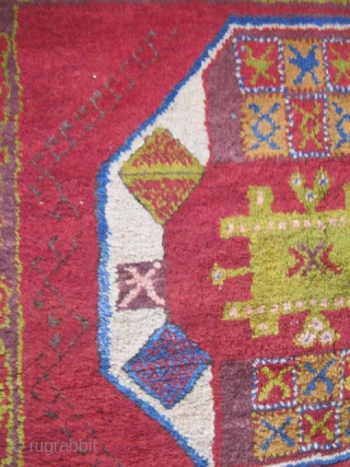 Central Anatolian Runner.110x300cm.Original condition and full high pile.                         