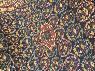 19th century Shirvan rug 370x150 
For details and price please contact us 
+90 533 279 83 44                