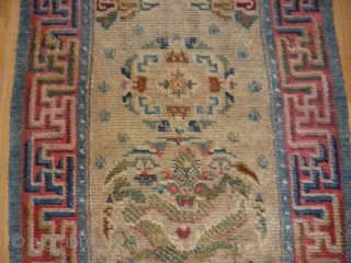 tibet rug size:73*137
wool on wool age 1910                          
