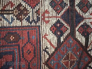 19th Century Verimin finely woven with saturated colors.