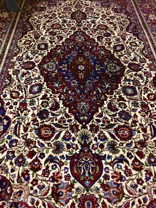 Silk kashan great condition                             