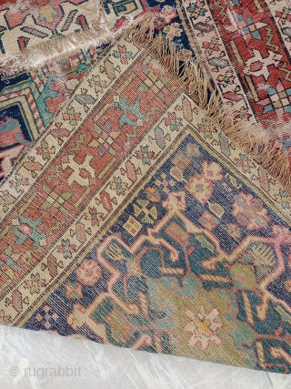 Antique Distressed Worn Karadagh?Shahsavan?Lambaran Village? Runner Rug Size 298×90 cm.Contact for more info and price nabizadah_carpets@yahoo.com                 
