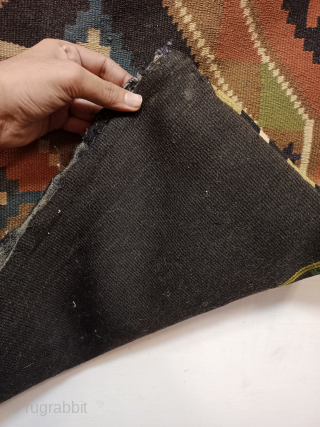 Antique Fabulous Hand Woven Swedish Scandinavian Wool Tapestry Weaving Wool Cushion Cover With Original Backing.Size 67×57 Cm.Contact For More Info And Price Nabizadah_carpets@yahoo.com          