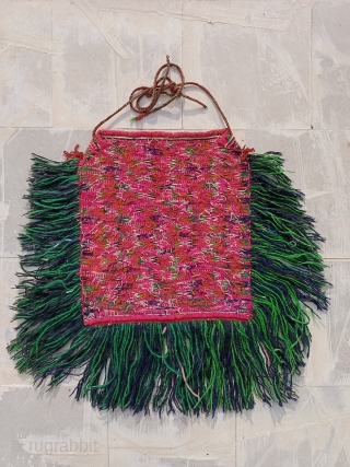 Gorgeous Hand Woven Balkan Wool Apron Size 43×38 Cm Good Condition Contact For More Info And Price Nabizadah_carpets@yahoo.com               
