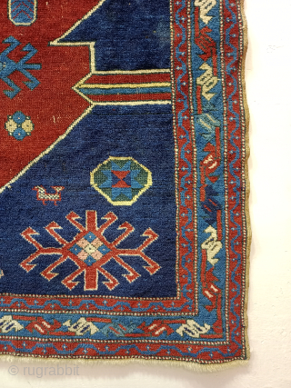 Gorgeous Hand Knotted Caucasian Armenian Erivan Beautiful Design Rug.Size 157×119 Cm.Low Pile In Some Areas.Contact For More Info And Price nabizadah_carpets@yahoo.com            