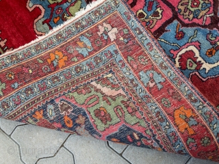 Antique Persian Bidjar rug, size: 150x110cm / 5ft x 3'6''ft                       