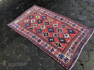 A lovely antique Caucasian rug from the 19th century, size: ca. 180x120cm / 6ft x 4ft                 