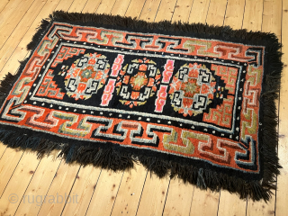 A very nice antique Tibetan Khaden, size: 140x97cm / 4'6''ft by 3'2''ft http://www.najib.de                    