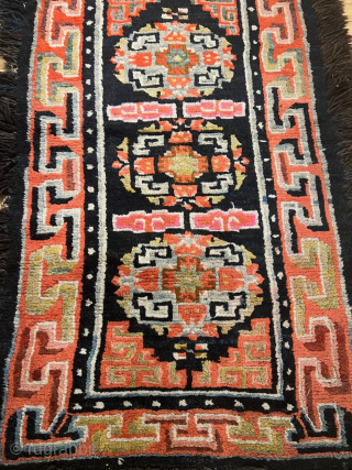 A very nice antique Tibetan Khaden, size: 140x97cm / 4'6''ft by 3'2''ft http://www.najib.de                    