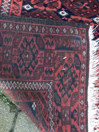 Beautiful antique Baluch rug, good quality, size: 172x94cm / 5'7''ft x 3'1''ft                     