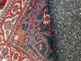 A fine antique Persian Saruk Ferahan rug, age: 19th century. Size: ca. 190x120cm / 6’3ft by 4ft  http://www.najib.de              