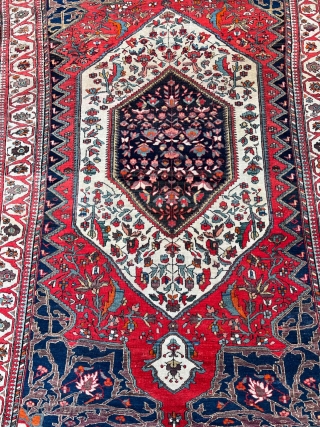 A fine antique Persian Saruk Ferahan rug, age: 19th century. Size: ca. 190x120cm / 6’3ft by 4ft  http://www.najib.de              