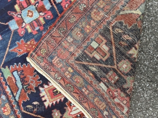 Antique Persian Hamedan rug in good condition, size: 220x130cm / 7’2ft by 4’3ft                    