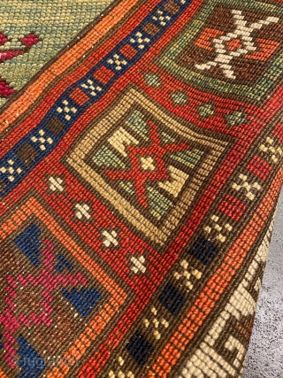 A lovely antique East(?)-Anatolian rug, size: ca. 145x108cm / 4’8ft by 3’6ft                     