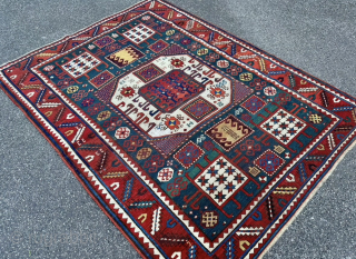 Antique Caucasian Karachoph rug. Size: circa 215x170cm / 7’1ft by 5’6ft  http://www.najib.de                    
