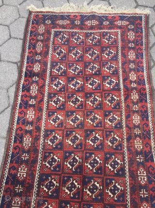 Large Antique Baluch rug. size: ca 280x100cm / 9'2'' x 3'3''ft www.najib.de                     