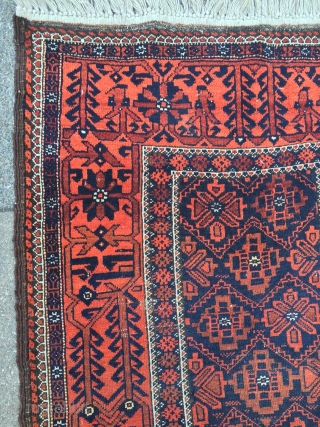 Antique Baluch rug, size: ca. 170x87cm / 5'6''ft x 2'9''ft                       