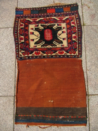 Antique Afshar chanteh from South-Persia . Size : ca 40cm x 30cm (1'3'' x 1' )                 