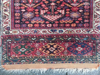 Antique Kurdish bagface, size: ca. 75x65cm / 2'5''ft x 2'2''ft  www.najib.de                     