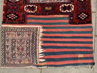 Antique Luri Bakhtiary „Tasheh“. Very nice collectors piece. Size: 117x90cm / 3‘9ft by 3ft  http://www.najib.de                 