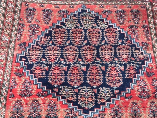 Fine antique Persian Ferahan Poshti, size: ca. 78x64cm / 2'6''ft x 2'1''ft  www.najib.de                   