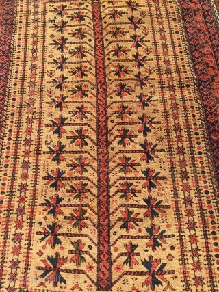 A very nice antique Baluch prayer rug, fine quality, lovely details. Age: circa 1880 Size: ca 145cm x 85cm ( 4'8'' x 2'8''ft ) Beautiful collector´s piece , much better then most  ...