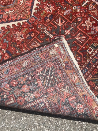 A very nice Persian Karaja rug from the 1920‘s, size ca. 190x145cm / 6‘2ft by 4‘8ft http://www.najib.de                