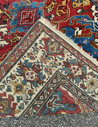 Beautiful antique Caucasian Shirvan rug, age: 19th century. Size: ca. 195x135cm / 6,4ft by 4,4ft http://www.najib.de                 