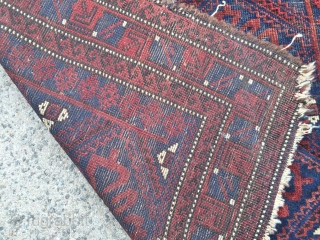 Antique Mina Khani Baluch bagface, very nice collector´s item. Size: 73x70cm / 2'4''ft x 2'3''ft www.najib.de                 