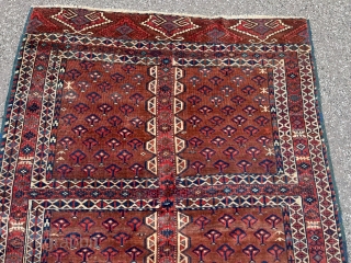 Antique Turkmen Yomud Ensi, 19th century. Size: circa 170x130cm / 5’6ft by 4’3ft http://www.najib.de                   