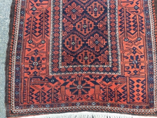 Very nice antique Baluch rug, size: ca. 170x87cm / 5'6''ft x 2'9''ft                     