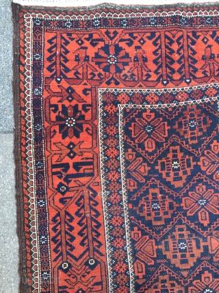 Very nice antique Baluch rug, size: ca. 170x87cm / 5'6''ft x 2'9''ft                     