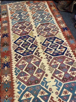 Beautiful antique Kilim from Central-Anatolia, age: 19th century, size: circa 340x150cm / 11,2ft by 5ft http://www.najib.de                 