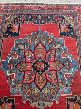 Fine antique Persian Bidjar rug, size: 150x110cm / 5ft x 3'6''ft                      