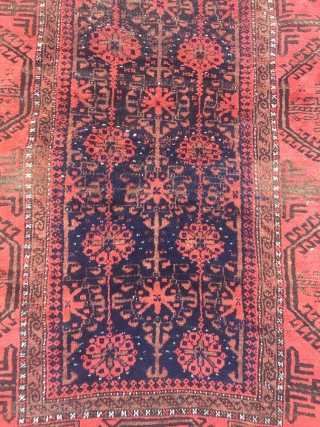 Antique Baluch rug, size: ca. 170x95cm / 5'6''ft x 3'1''ft                       