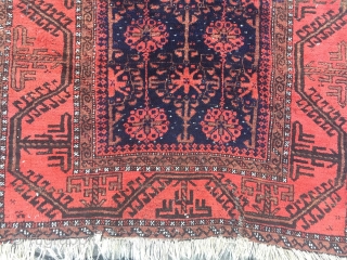 Antique Baluch rug, size: ca. 170x95cm / 5'6''ft x 3'1''ft                       