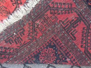 Antique Baluch rug, size: ca. 170x95cm / 5'6''ft x 3'1''ft                       